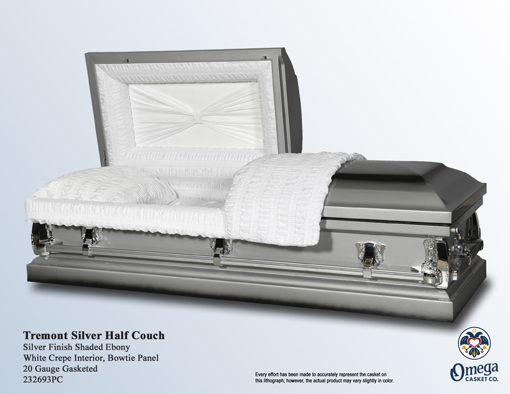 Tremont Silver Half Couch